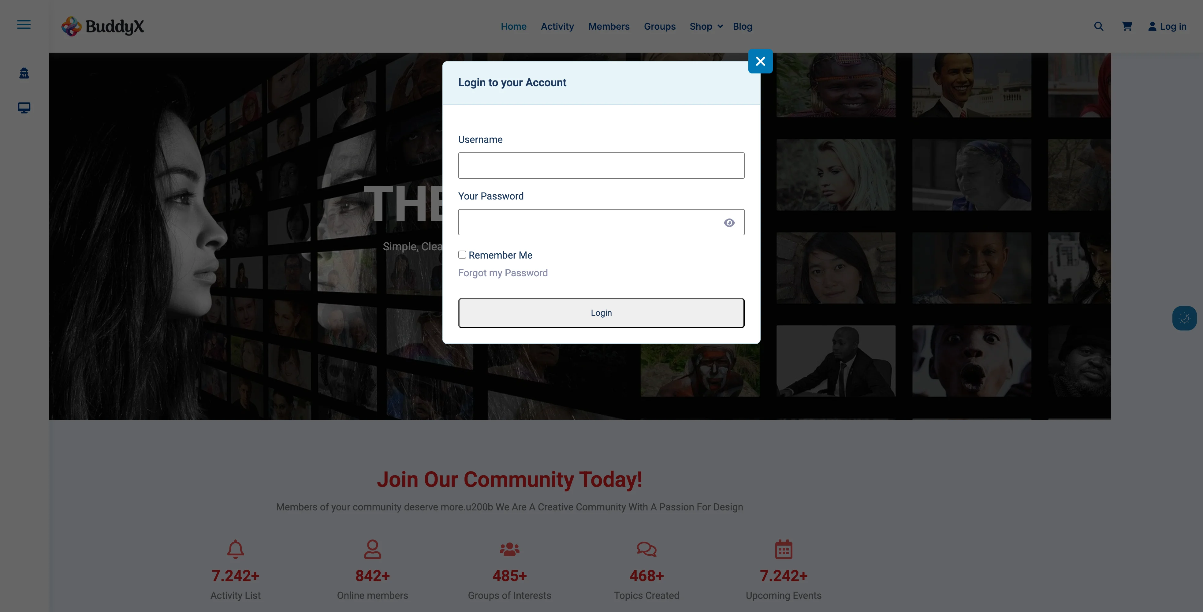 Sign-in Popup Login Result