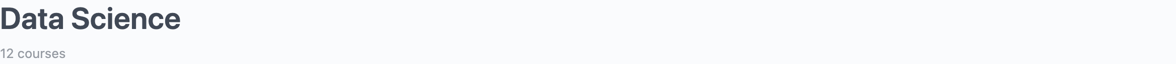 Category header