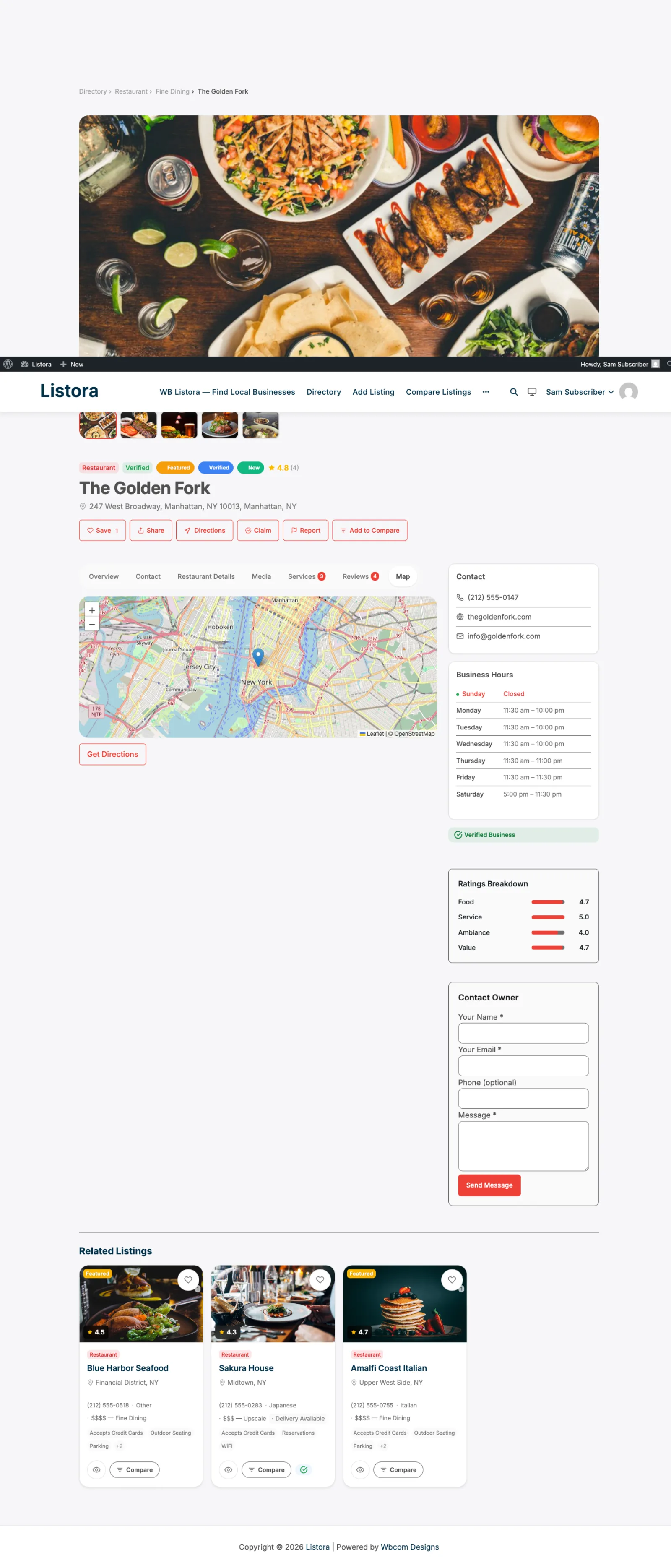 Google Maps - screenshot from the modernized 1.0.5 site