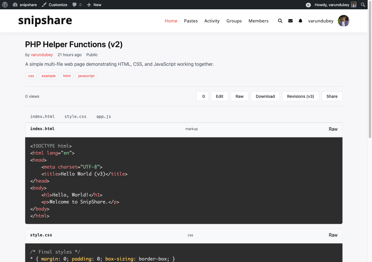 Stop sending your members to Pastebin. — product screenshot
