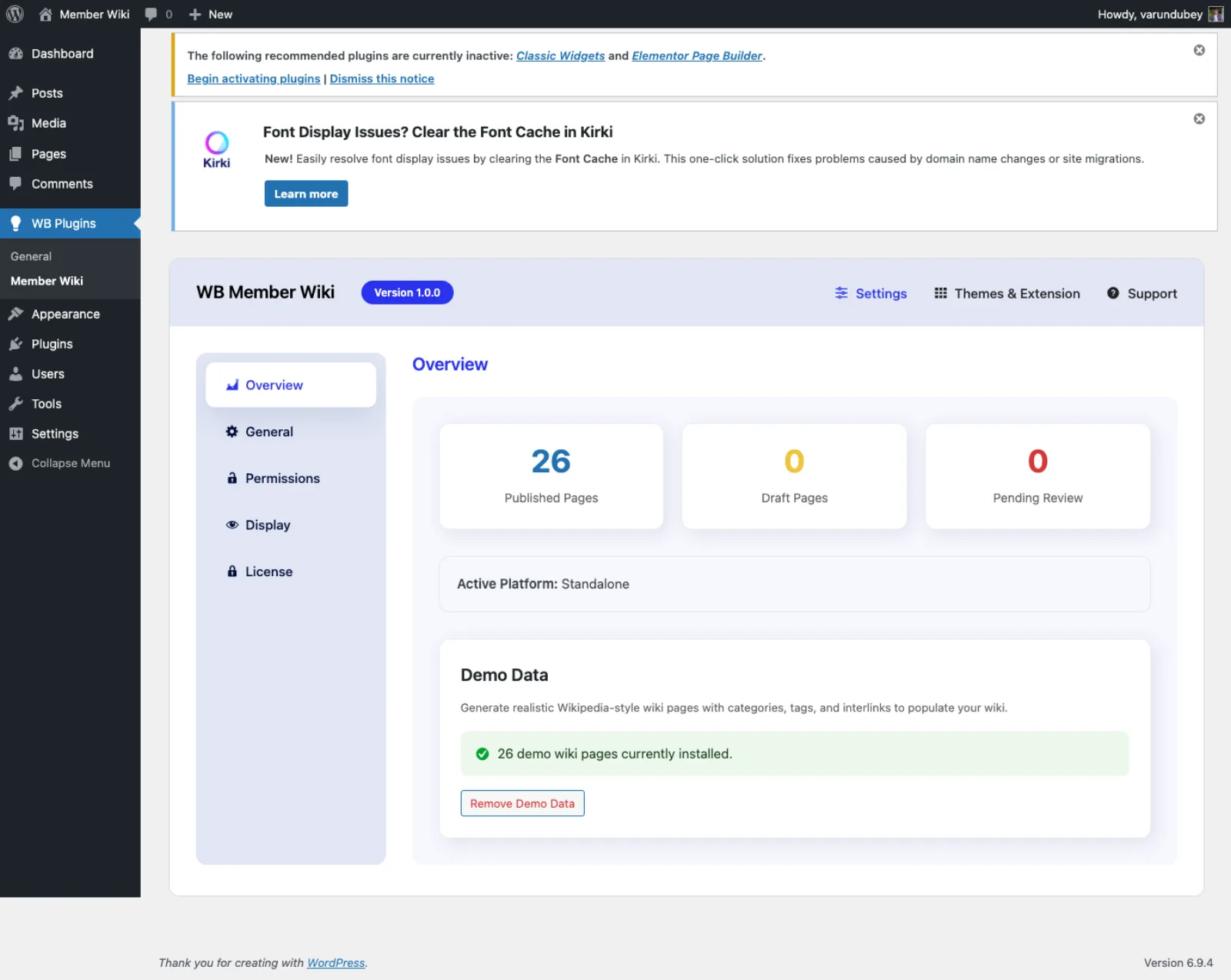 Admin Overview
