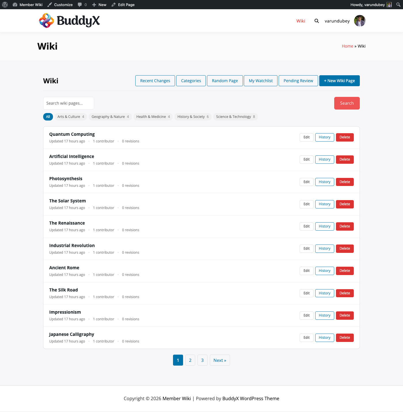 Your community's knowledge, finally organized. — product screenshot