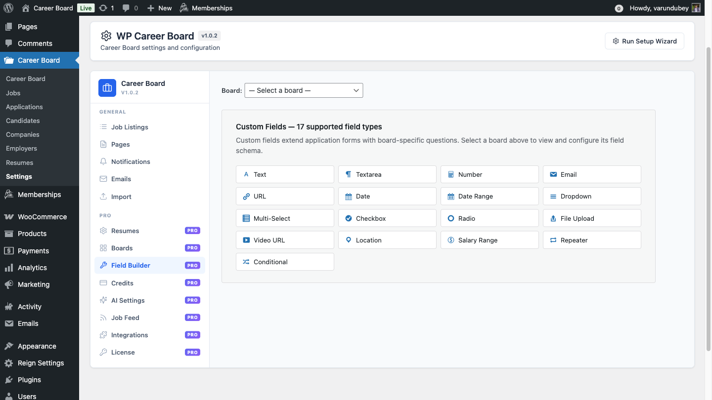 Adding a Custom Field