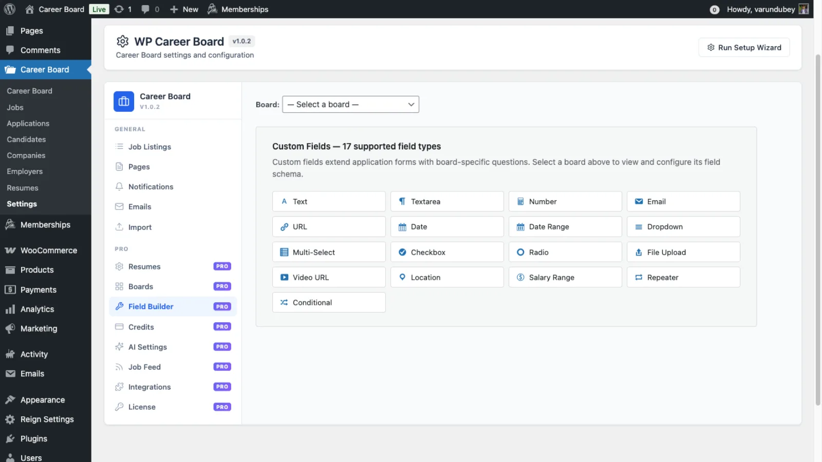 Adding a Custom Field