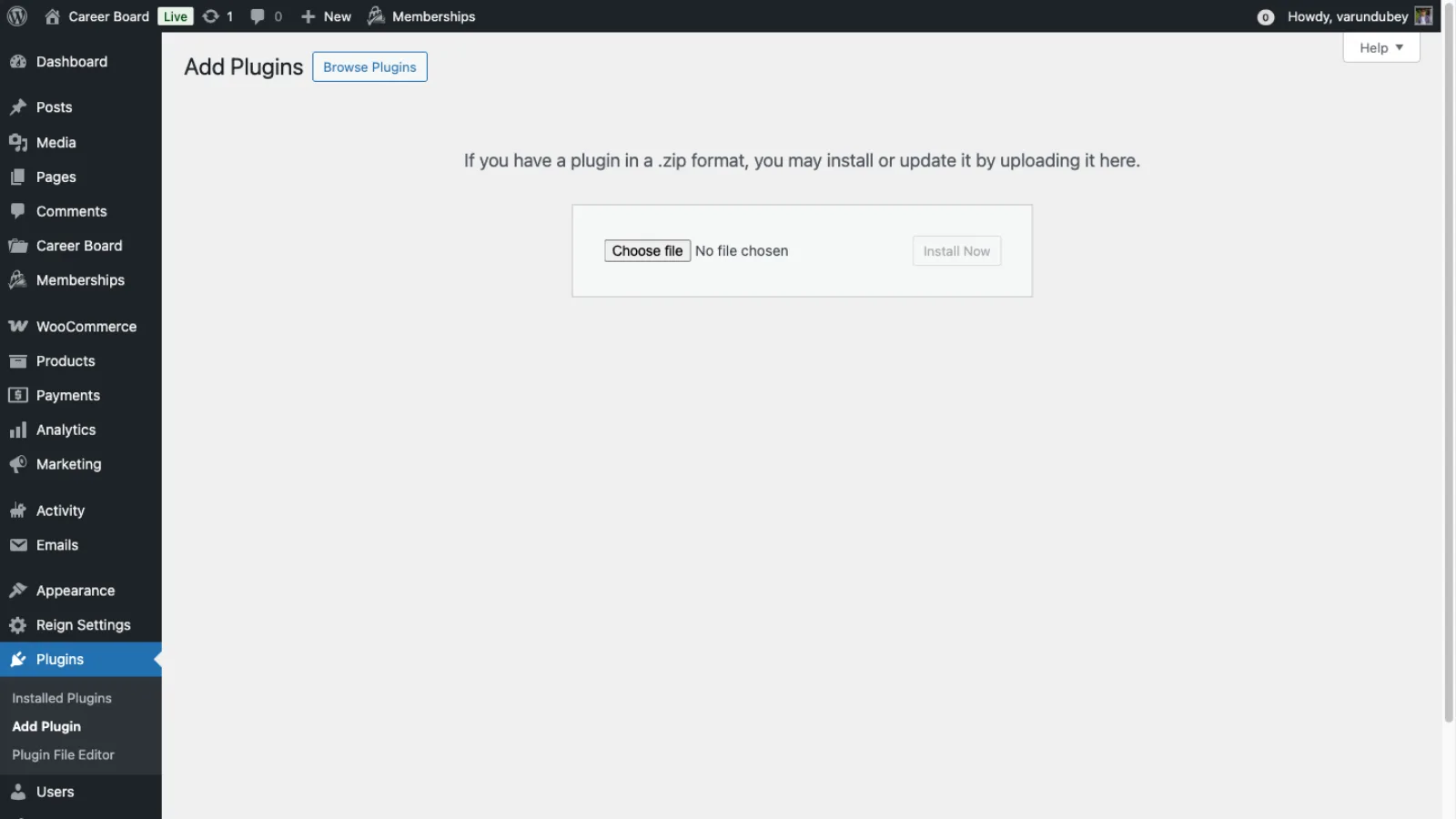 Pro Plugin Upload