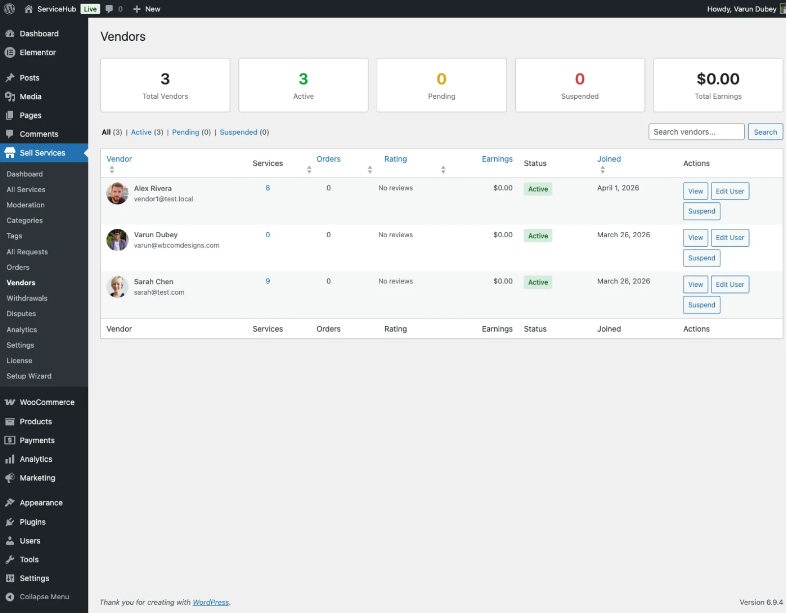 Vendor Management
