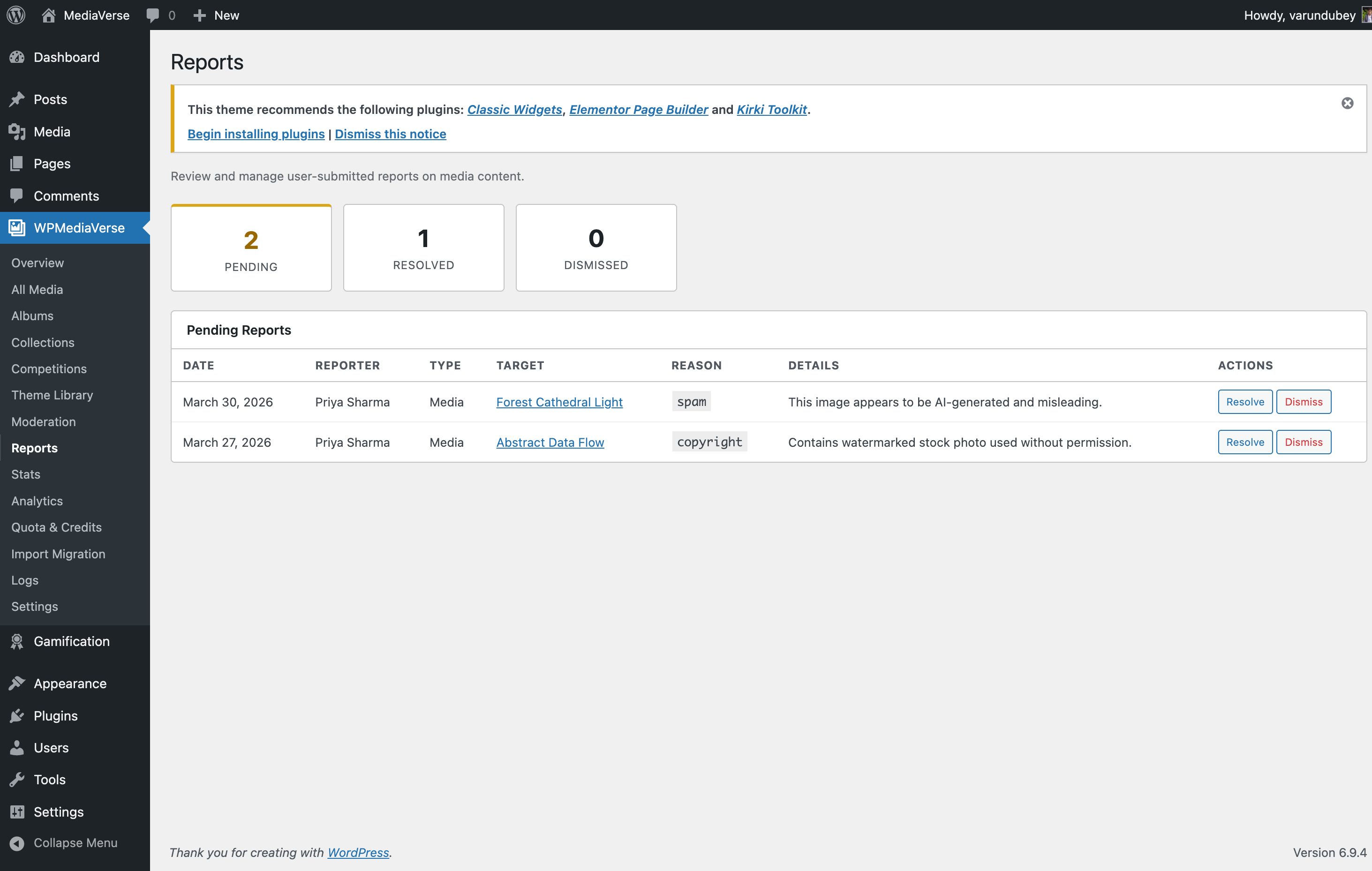 Setup wizard permissions step with role checkboxes