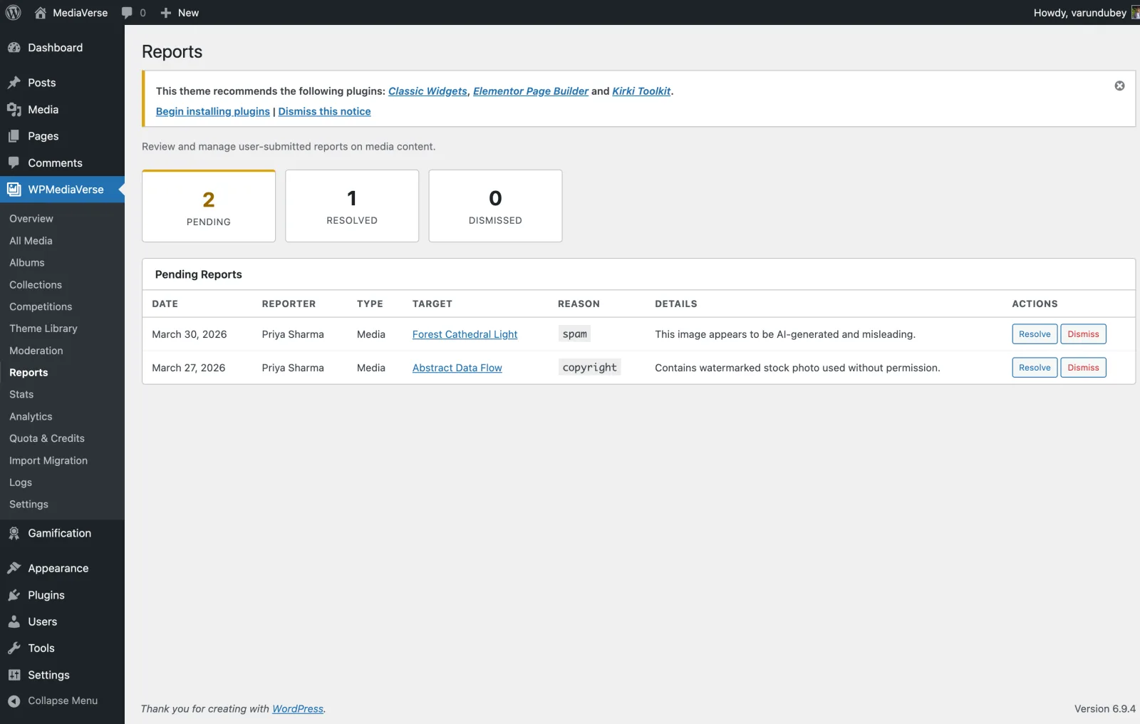 Setup wizard permissions step with role checkboxes