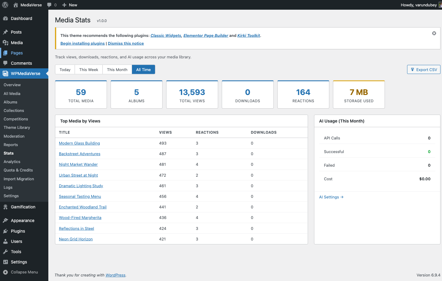AI log viewer showing analysis results