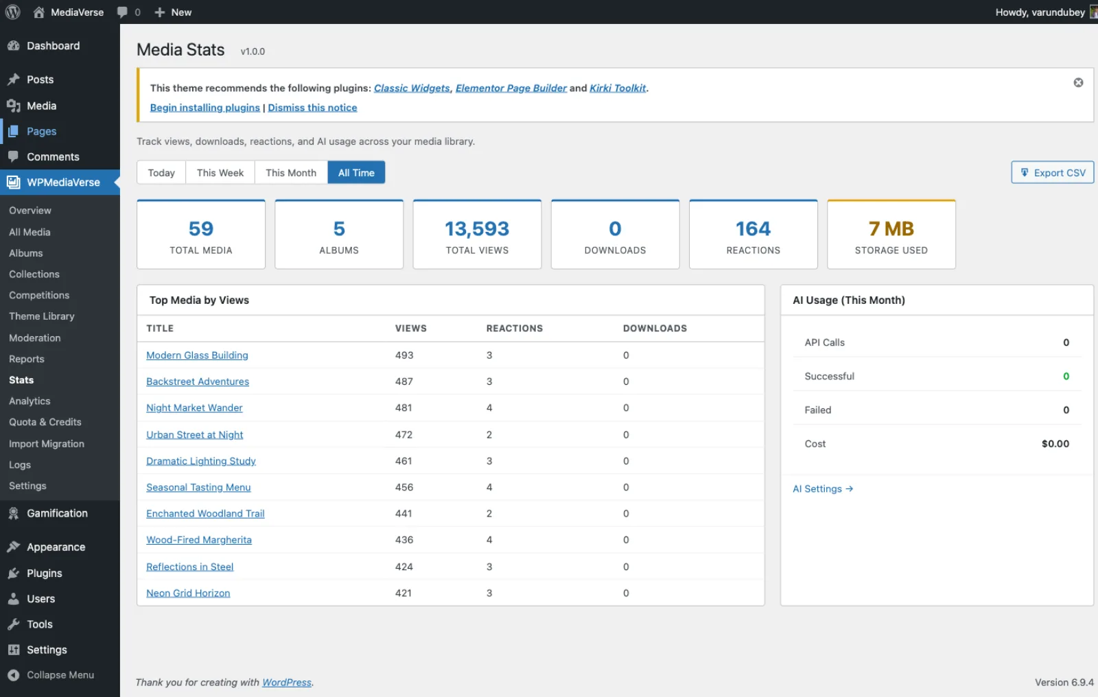 AI log viewer showing analysis results